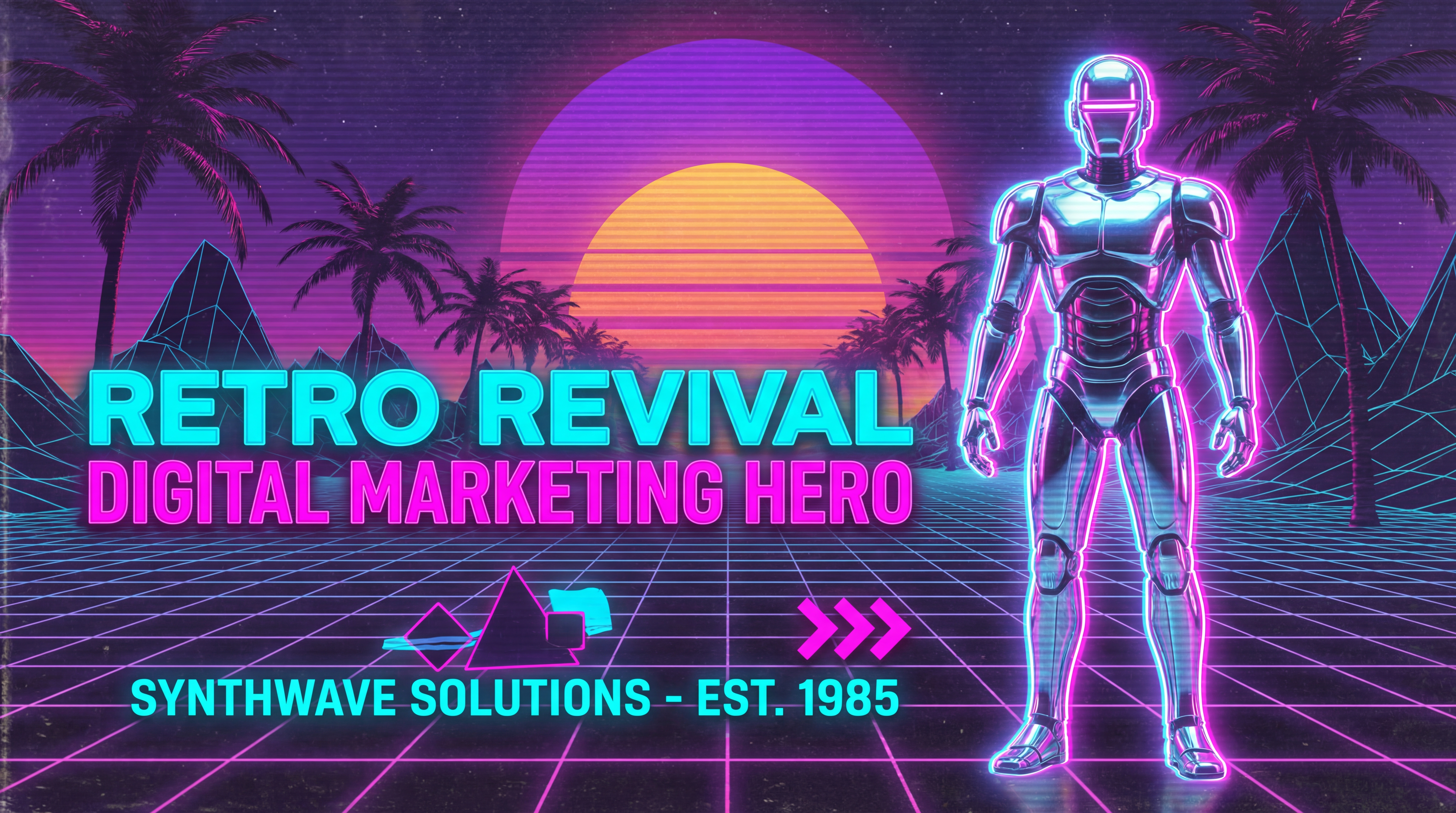Synthwave Hero